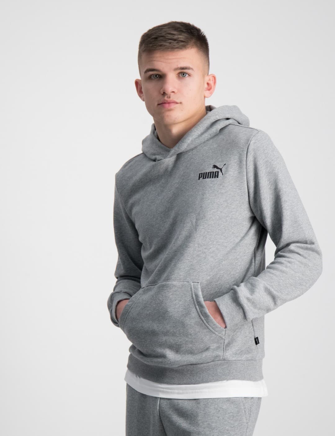 ESS Small Logo Hoodie TR B