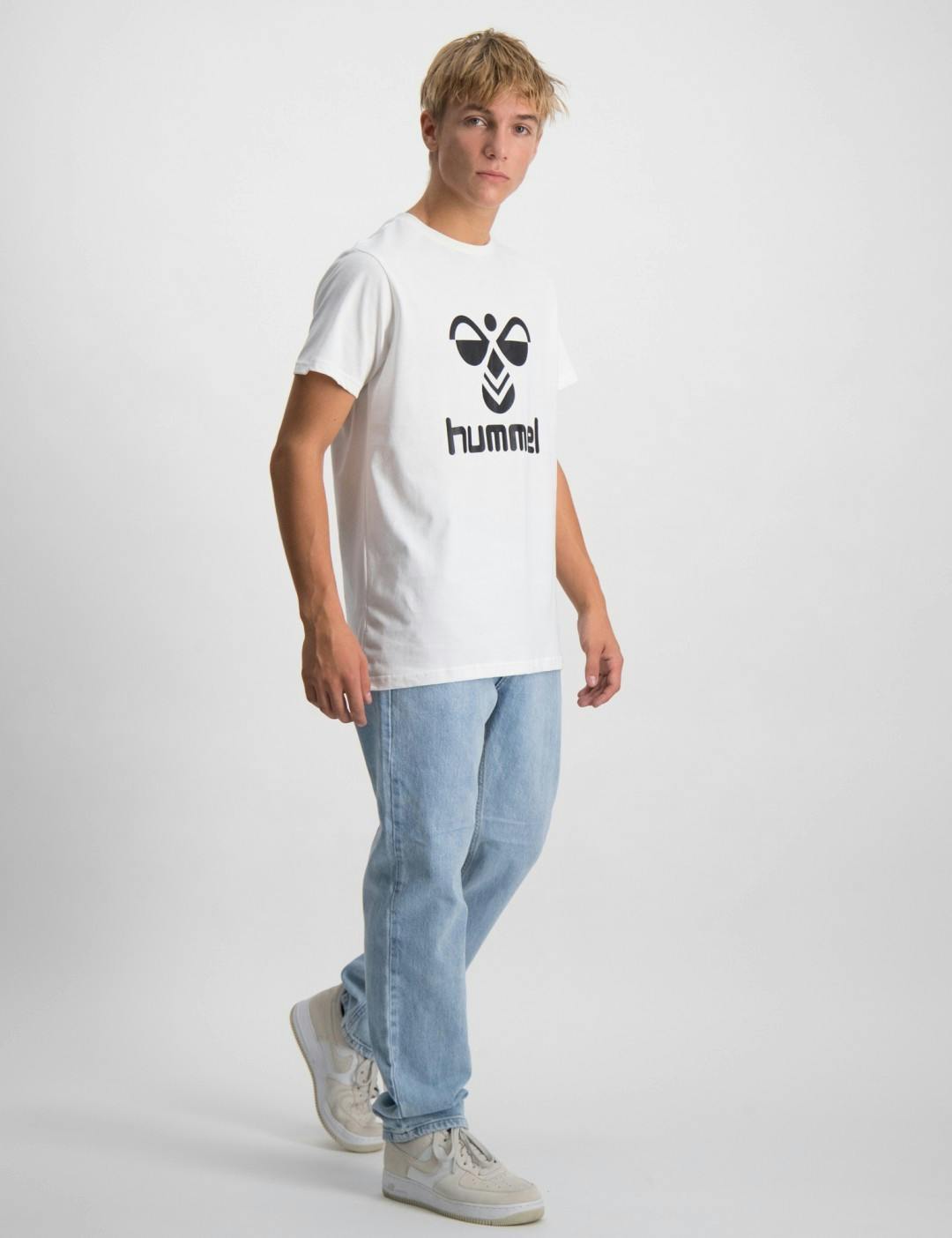 hmlTRES Store Brand S/S Kids Jungen | für T-SHIRT Weiß