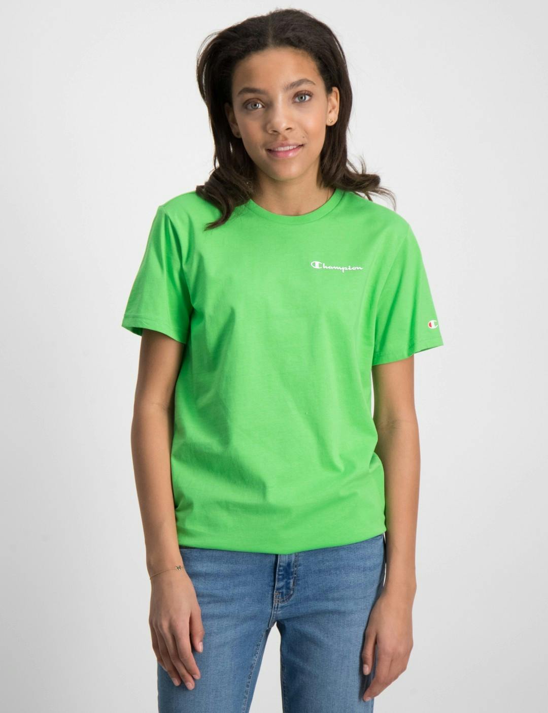 Grün Crewneck T-Shirt für Mädchen | Kids Brand Store | Sport-T-Shirts