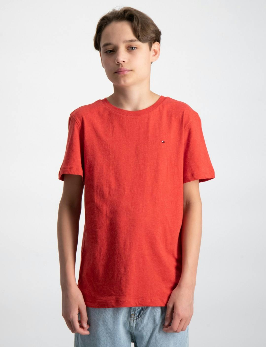 Rot BOYS | CN KNIT S/S BASIC Kids Brand Store für Jungen