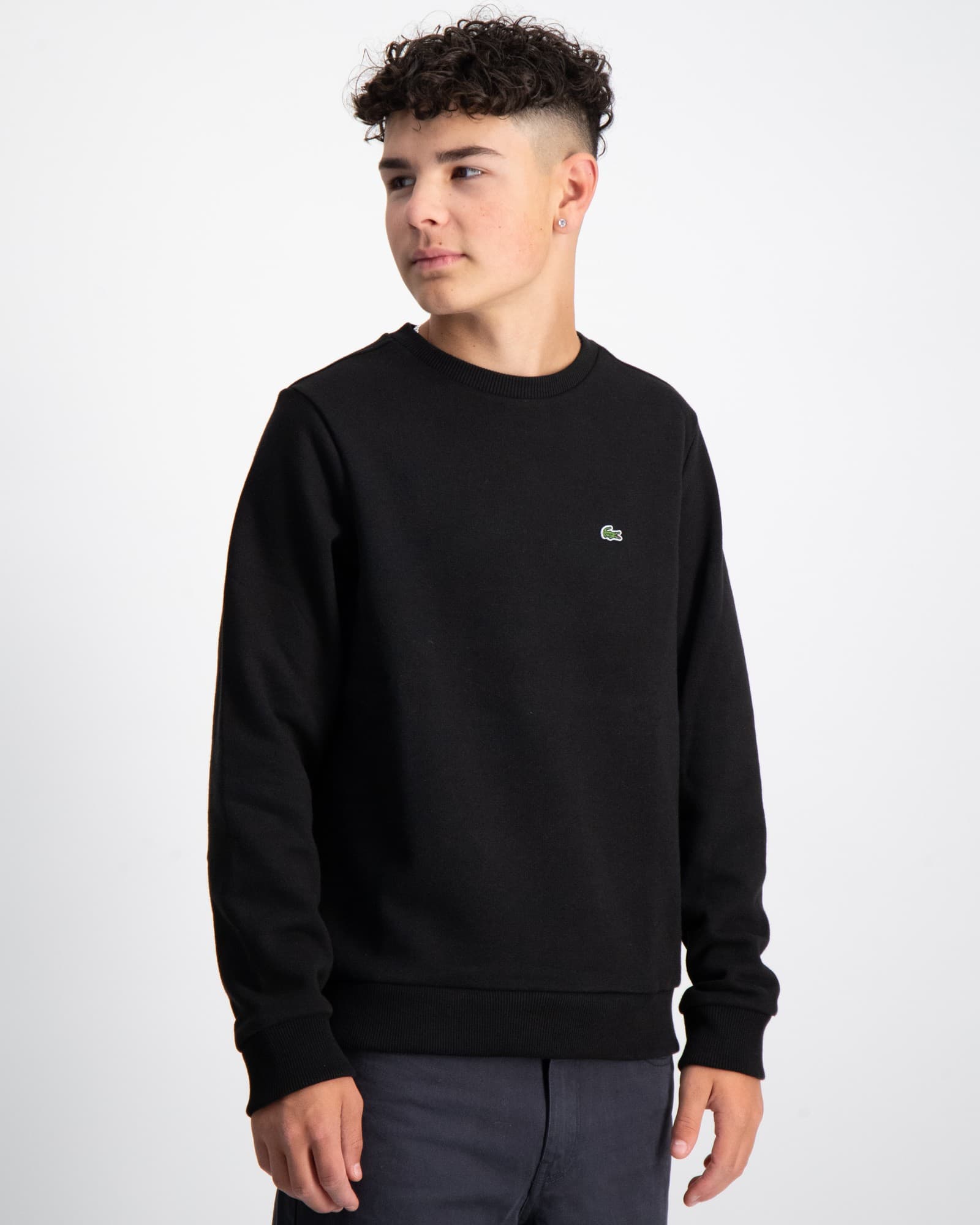 Lacoste sport sale crew neck sweatshirt