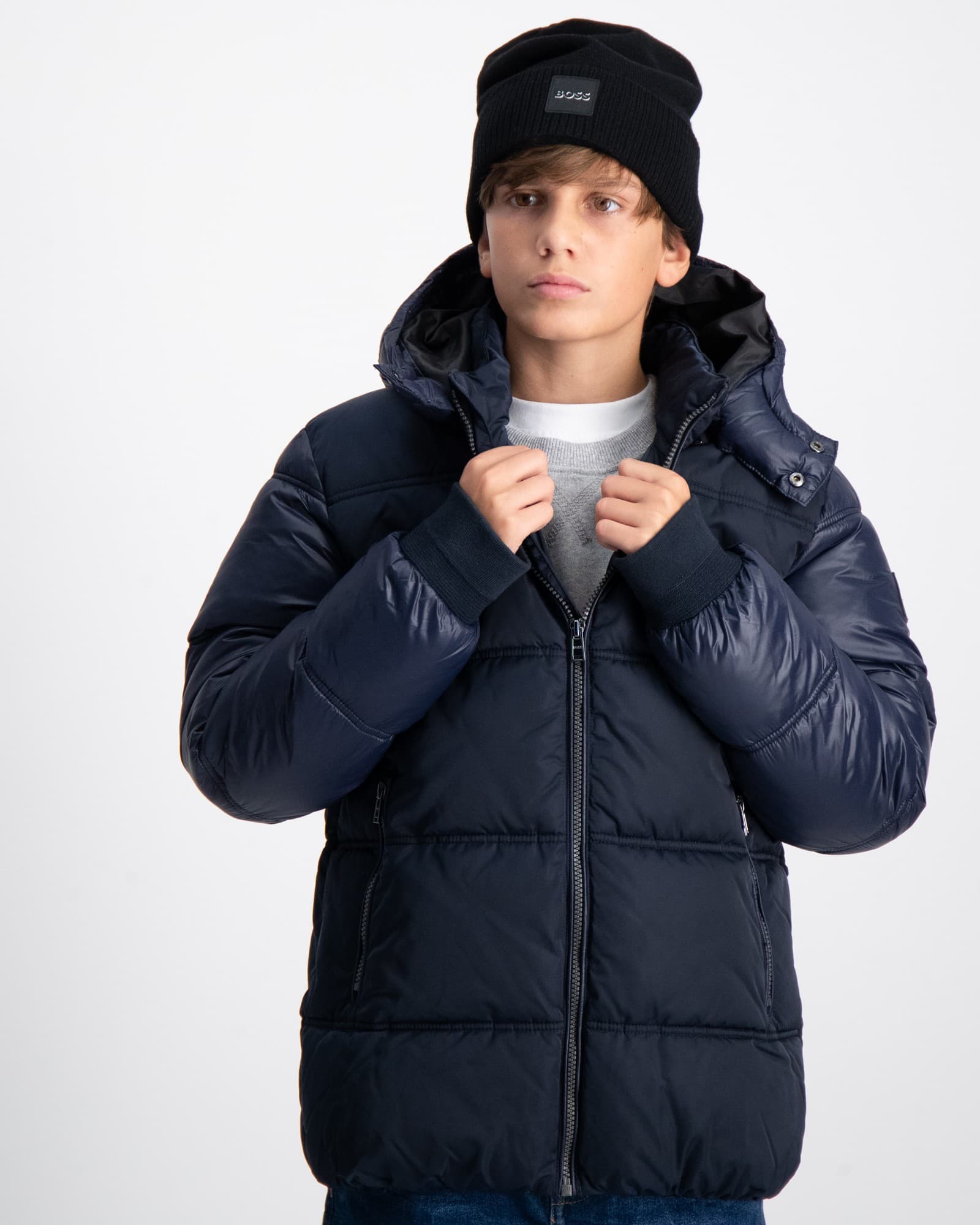 Hugo boss store puffer jacket sale