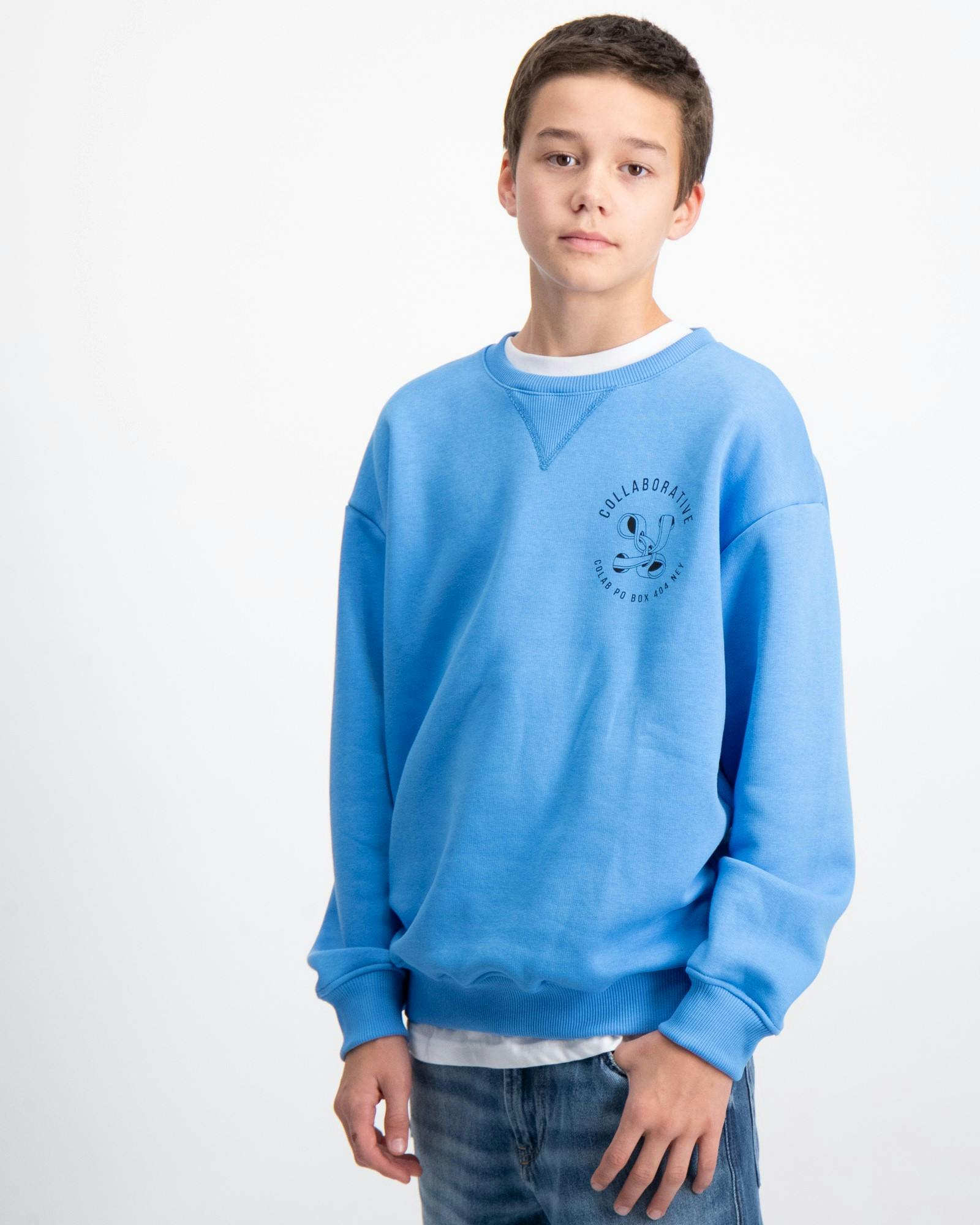 Blau SWEATSHIRT für Jungen Kids Store Brand 