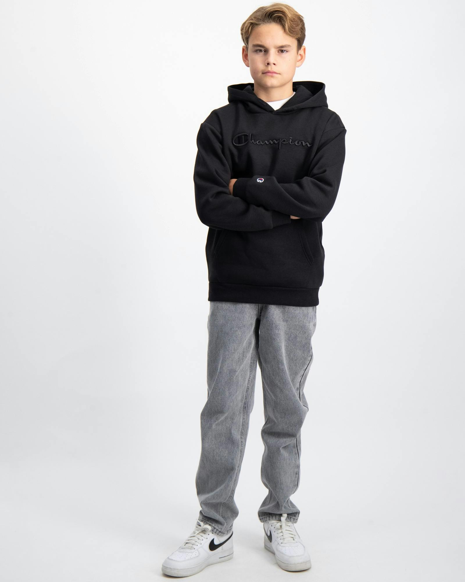 Kids | Store Hooded Schwarz Brand Sweatshirt Jungen für