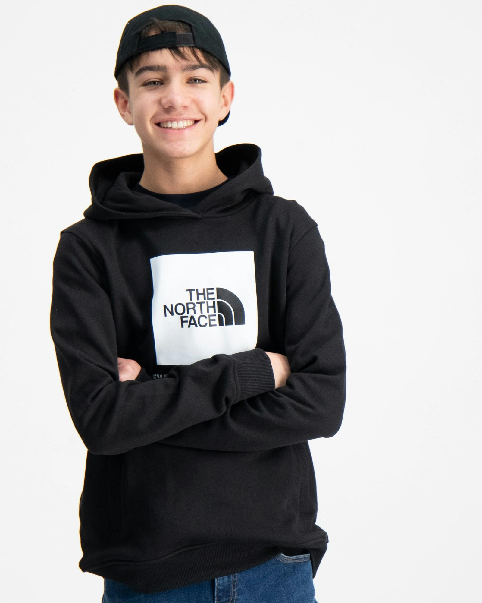 Schwarz TEENS BOX | Jungen Brand Kids für P/O HOODIE Store