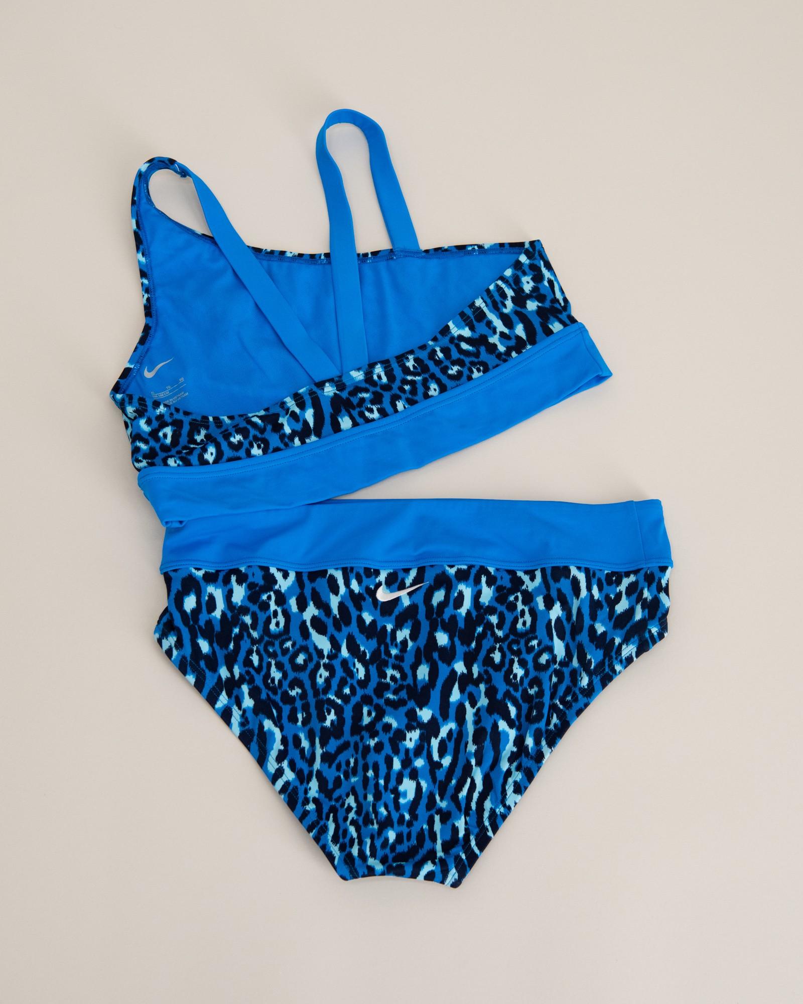 NIKE WILD Asymmetrical Top & Bikini Set