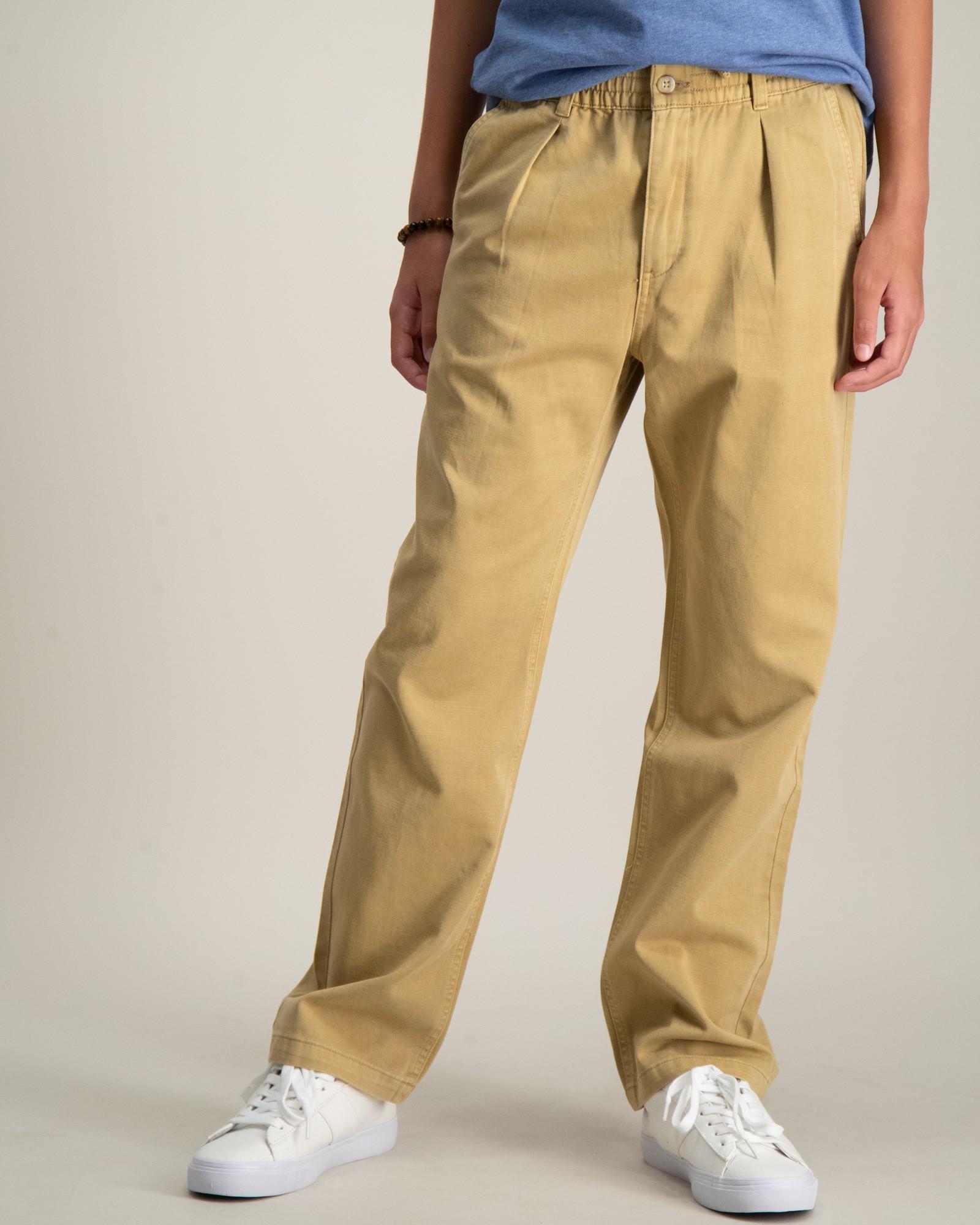 Cotton Chino Drawstring Pant