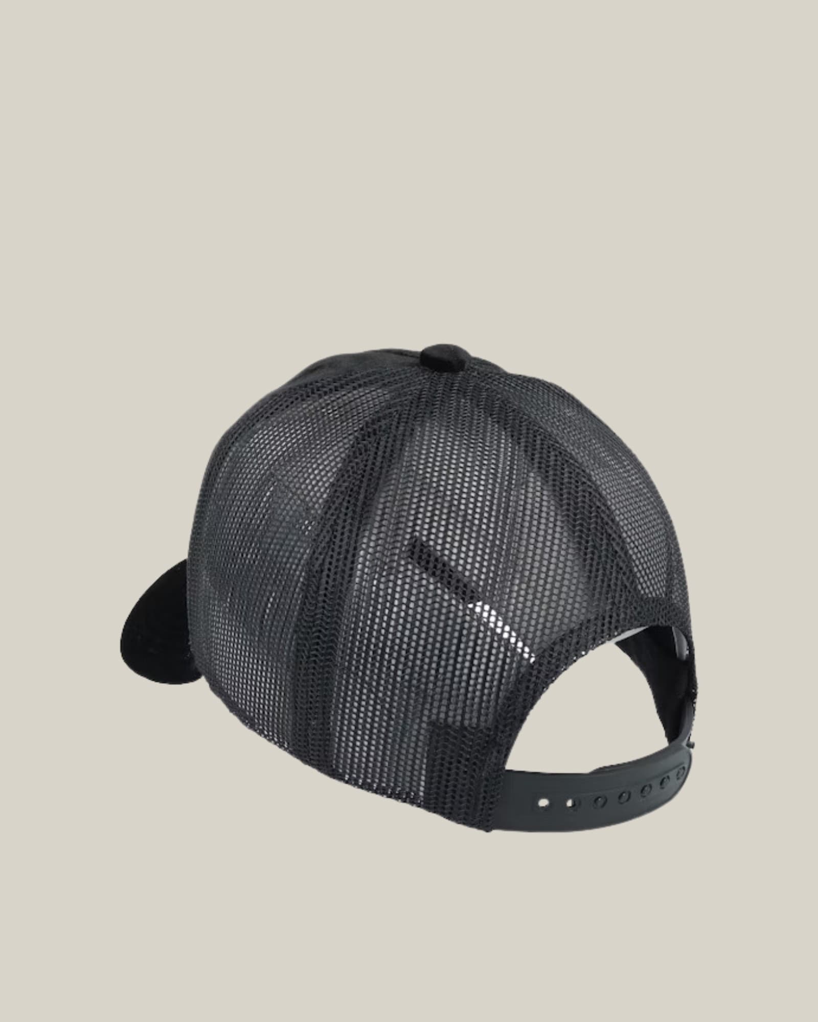 Dogs Velvet Black A-frame Trucker