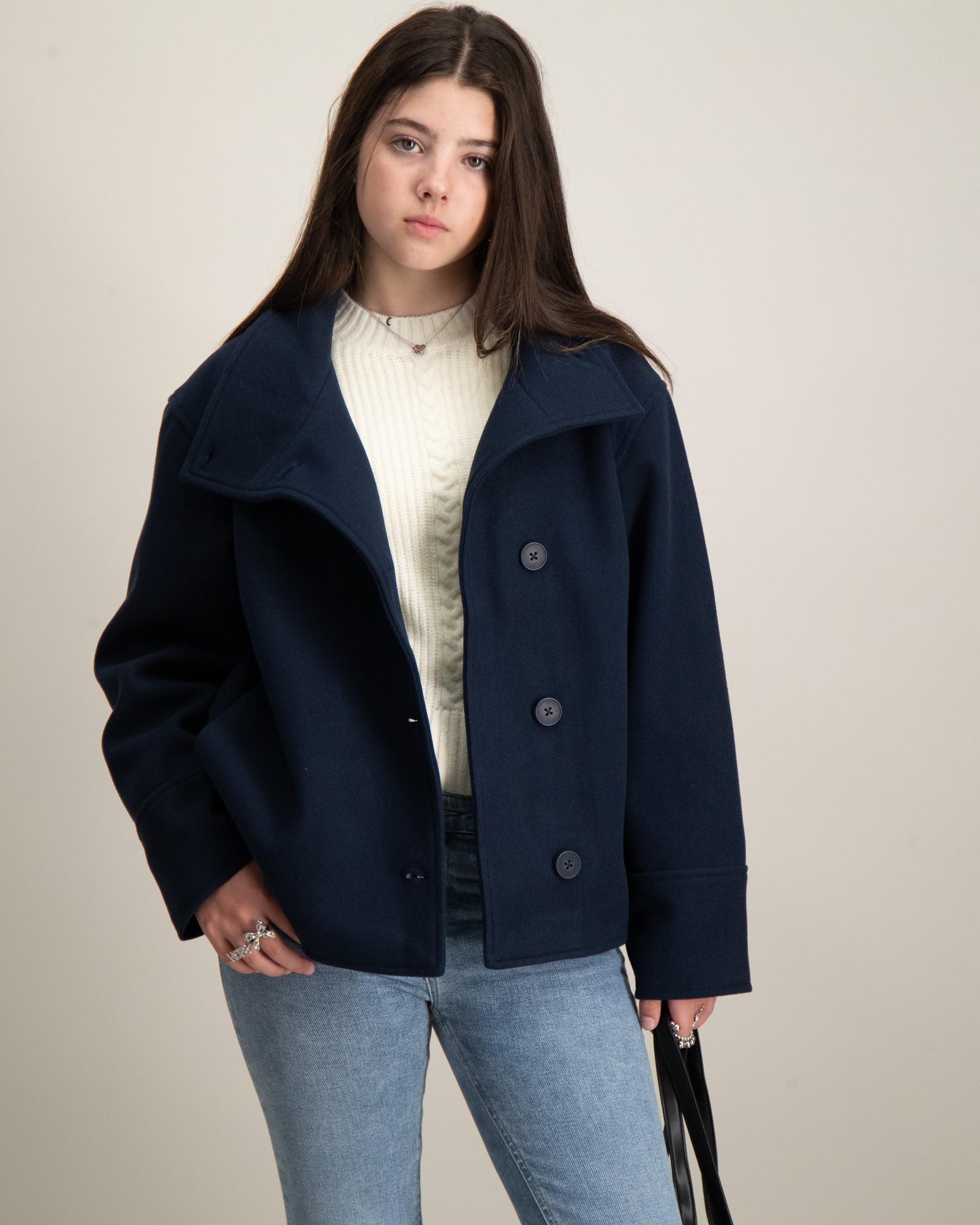 High Collar Coat