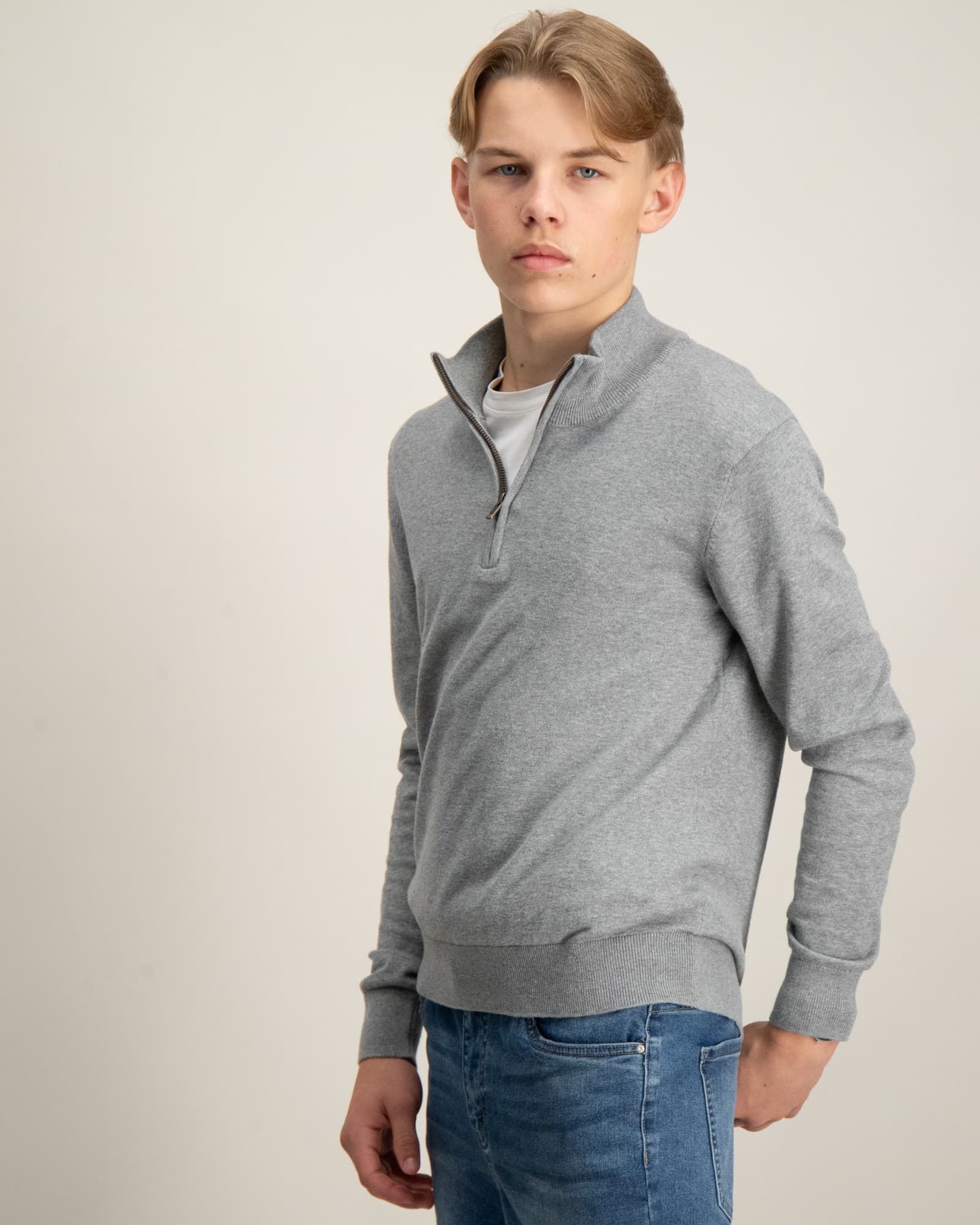 Ludvig Half Zip Knit