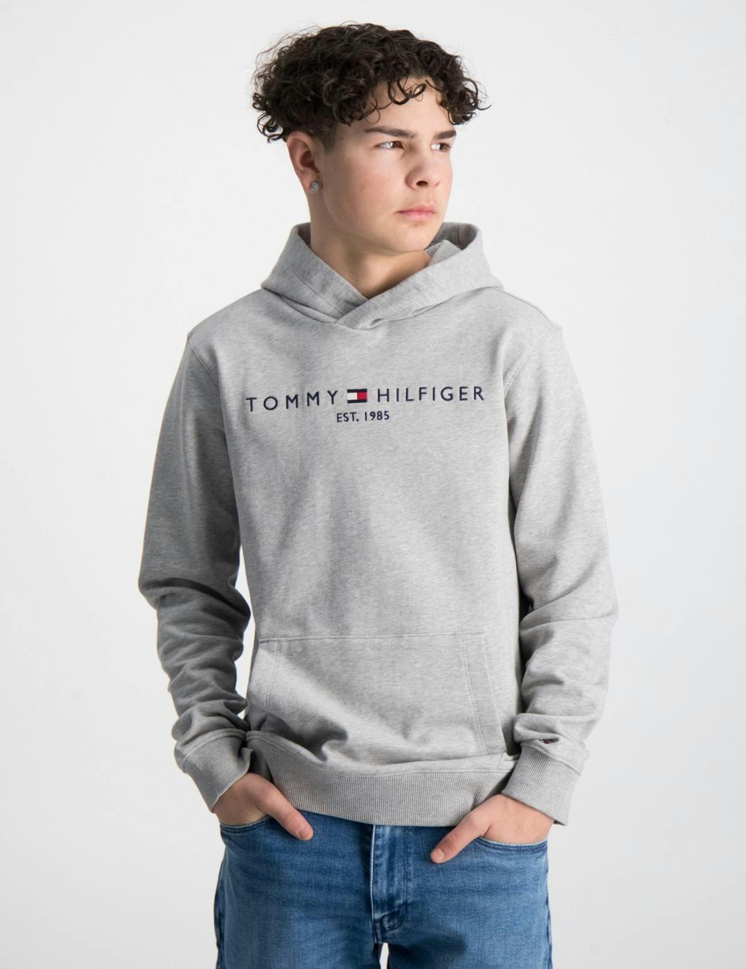 Grau ESSENTIAL HOODIE für Jungen | Kids Brand Store | Sweatshirts